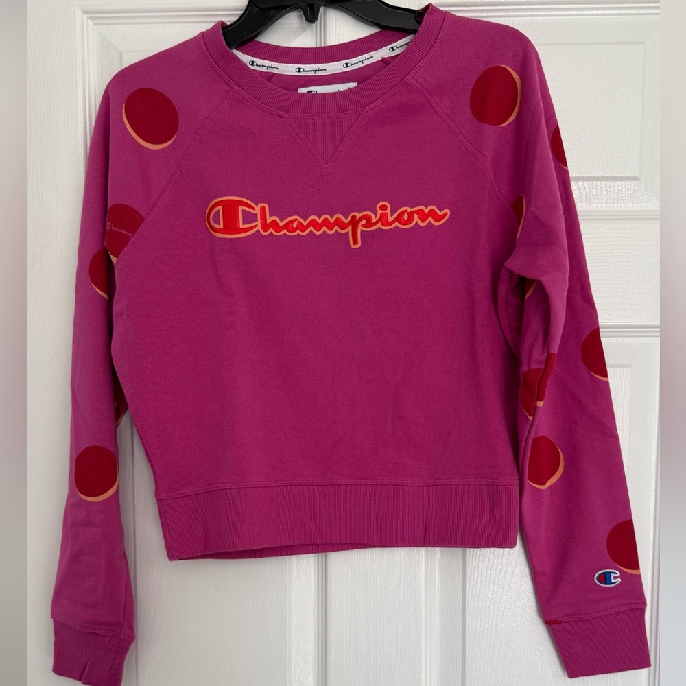 New Champion Hot Pink Sweatshirt 
XS